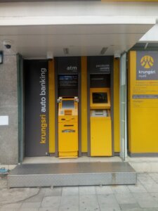 ATM Krungsri Bank: ตู้เอทีเอ็มของธนาคารกรุงศรีที่กรุงเทพมหานครเขตบางกอกน้อย